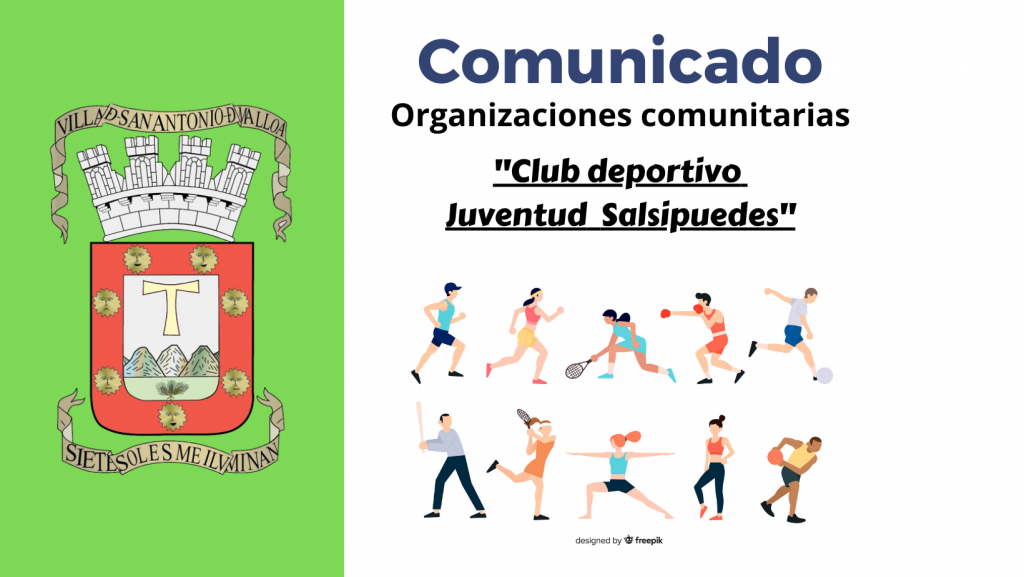 Aviso comunicado organización 